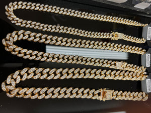 Cuban 20inch  Gold Neckless